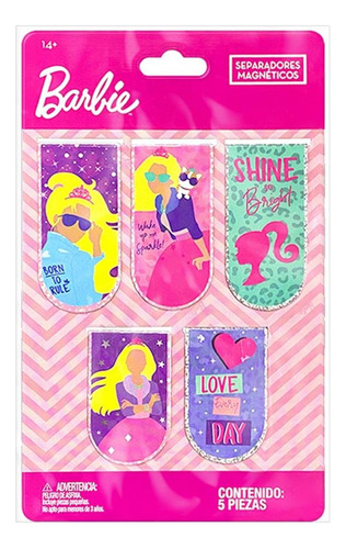 Set De Separadores Magneticos Barbie La Peicula