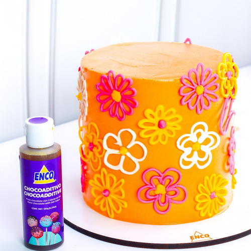 Choco Aditivo Pintar Chocolate Colores En Gel Enco 120g 1 Pz