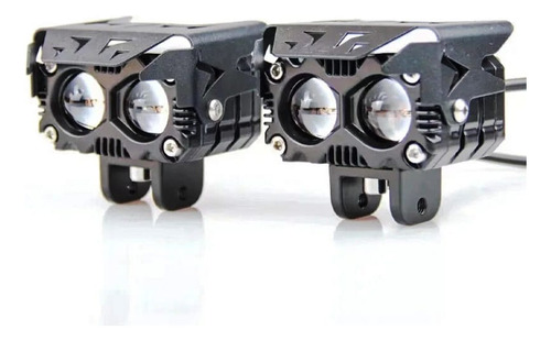 X2 Foco Led Neblinero 3 Modos Para Auto Moto Camion 12/24v