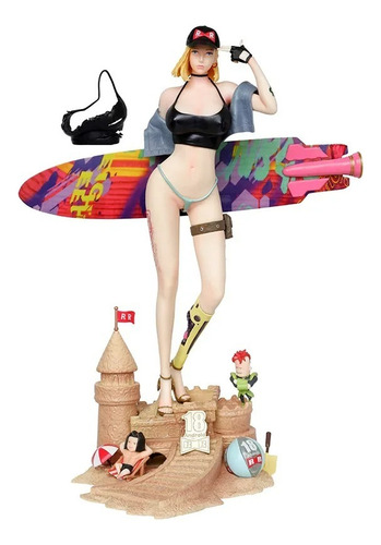 Figuras De Acción De Dragon Ball Z Androide 18 Sexy 51 Cm