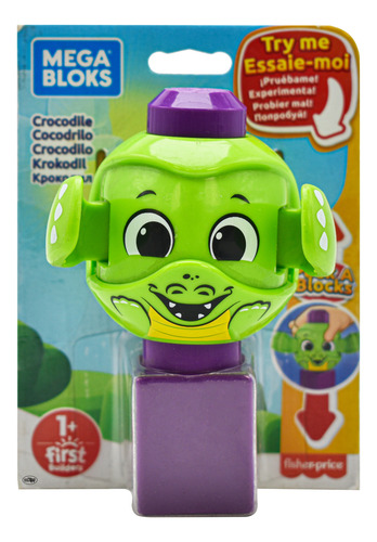 Mega Bloks Cocodrilo Peek A Blocks Fisher Price