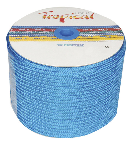 Corda Pp Tropical 08mm 258m Azul Riomar #n