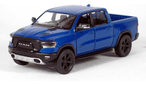 Dodge Ram 1500 2019 Escala 1:36. Kinsmart. (12,5cms) Azul.