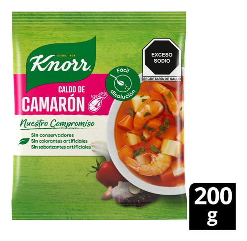 Knorr Caldo De Camarón Granulado 200g