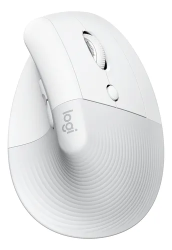 Mouse Sem Fio Logitech Lift Vertical - Branco