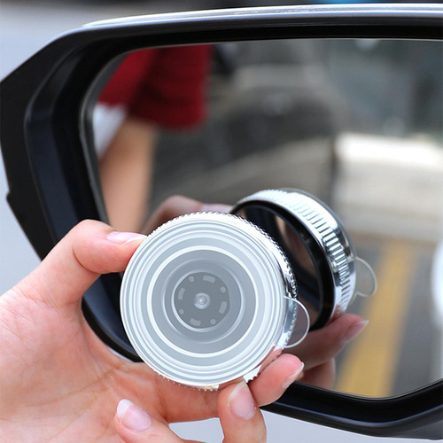 Espejo Retrovisor Auxiliar Para Coche, Espejo Con Plata