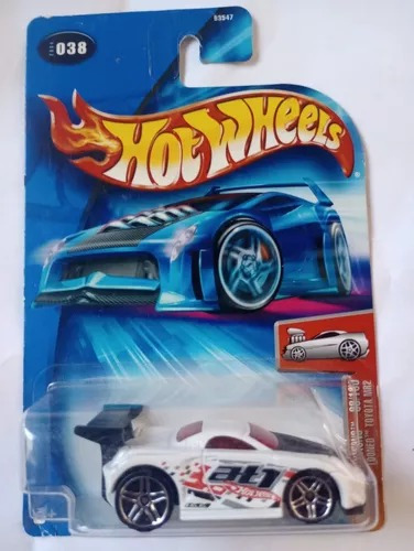 Hot Wheels 2004 First Editions Tooned Toyota Vintage Blanco