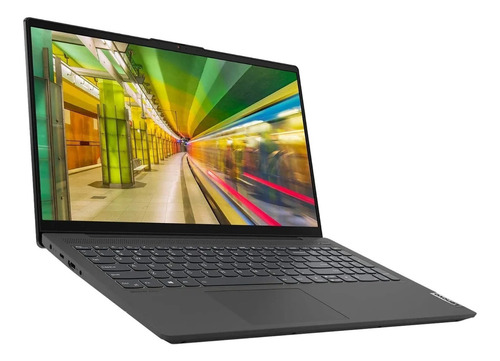 Notebook Lenovo IdeaPad 15ITL05 graphite gray 15.6", Intel Core i5 1135G7 16GB de RAM 256GB SSD, Intel Iris Xe Graphics G7 80EUs 1920x1080px Windows 10 Home