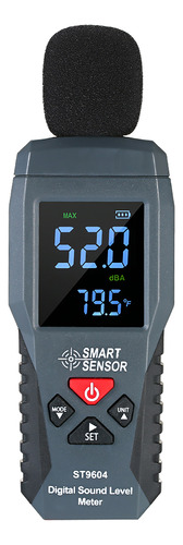 Medidor De Nivel De Sonido Smart Sensor Lcd 30-130dba