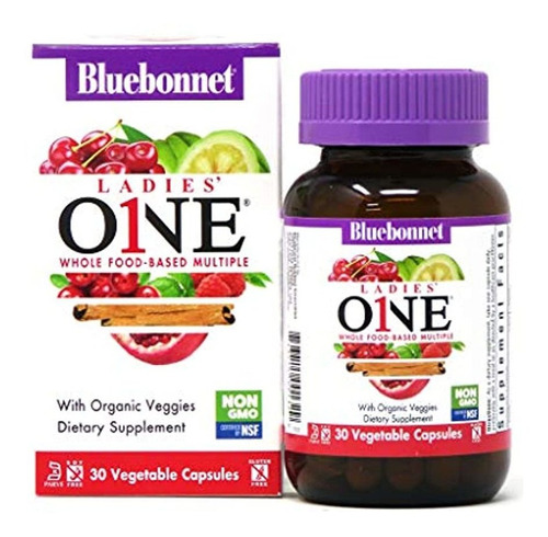 Bluebonnet Nutrition - Cápsula De Vegetales Para Mujer, Alim