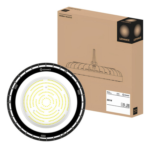 Luminaria Highbay Industrial 200w 6500k 26000lm Ledvance