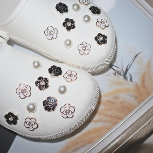 Dijes De Flores Para Zapatos Clásicos Cros Clog Sandalias Ac
