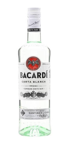 Ron Bacardi Blanco 750ml