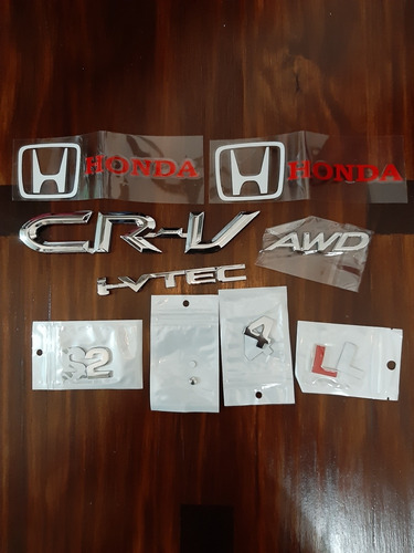 Insignias De Honda Crv. Nuevas. Oferta 