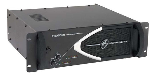 Amplificador Potencia Ll Audio Pro 5000 1250wrms Som, Bivolt Cor Preto Potência De Saída Rms 1250 W