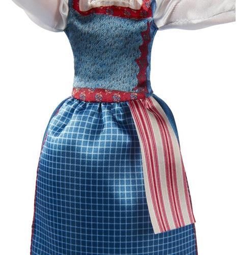 Muñeca Bella Y Bestia Disney Princesas Vestido Aldea Premium