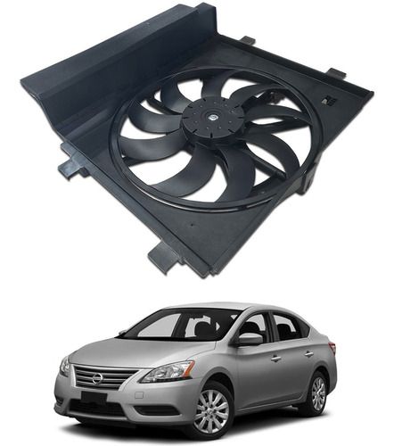 Ventoinha Eletroventilador Nissan Sentra 2.0 16v 2014 A 2017