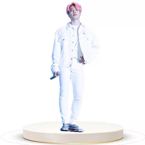 Figura De Jimin Bts En Tamaño Real De Coroplast