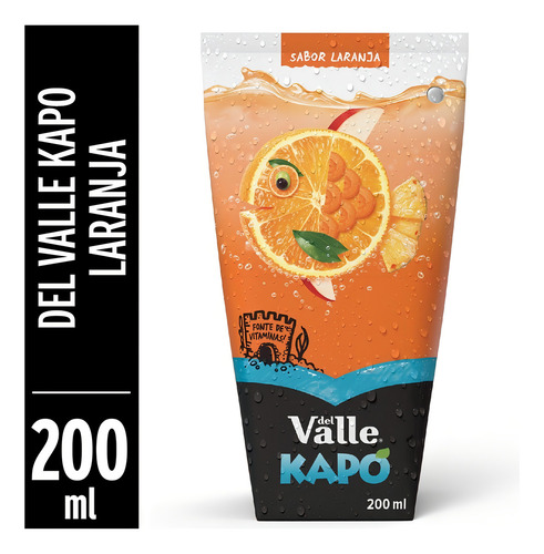 Suco de Laranja Kapo Del Valle 200ml