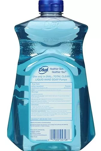 Jabón líquido antibacterial para manos Dial, de áloe, de 7.5 oz