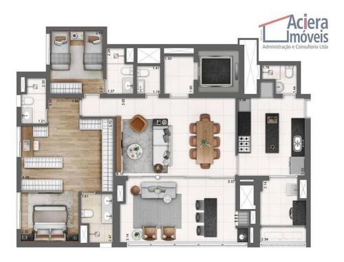 Platô Perdizes - Condomínio Novo Com Aptos De 04 Dormitórios Ou 04 Suítes, A Partir De 140 M² - Ap0462
