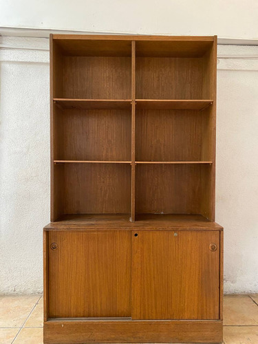 Biblioteca De Madera, Vintage.