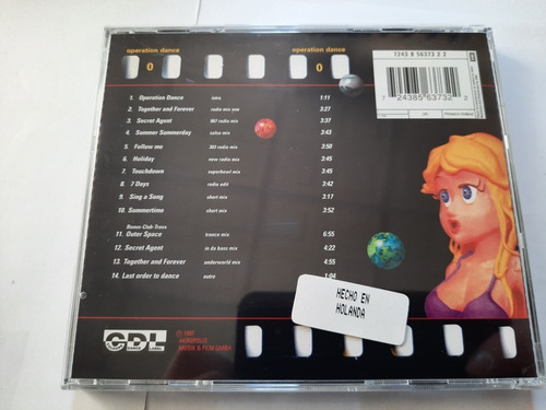 Captain Jack - Operation Dance / Cd - Made In Holland