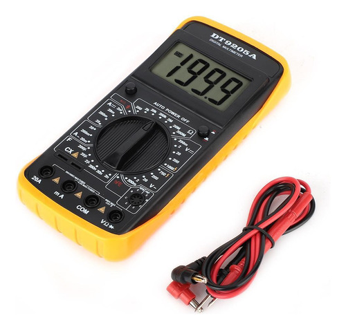 Dt-9205a Multímetro Digital Lcd De Mano Ac/dc Volt Amp Ohm C