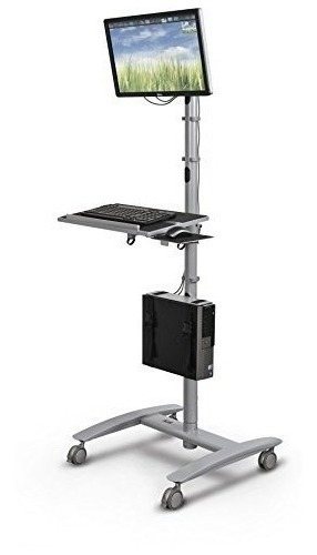 Balt 27614 Beta Sit Stand Mobile Workstation Cart