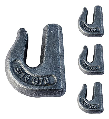 Pack De 4 Ganchos De Cadena De Agarre Con Clevis Soldado - G