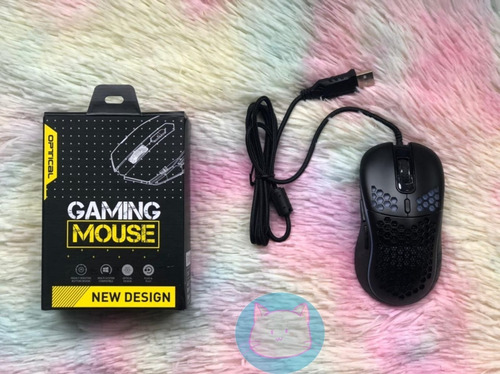 Mouse Gamer Blanco/negro