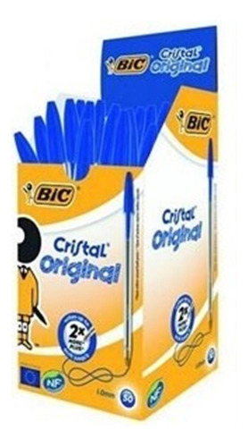 Bolígrafo Bic Cristal 1.0 Mm Caja X 50