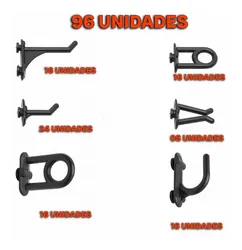 Comprar Kit 96 Ganchos Pino Suporte Para Painel De Ferramentas Mohr no Mercado Livre