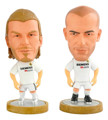 Zidane Y Beckham 2pack Figuras Edición Limitada Fanble
