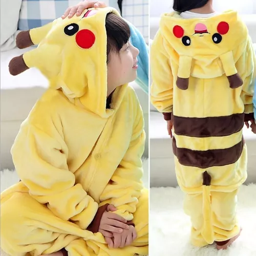 Pijamas Kigurumi Pikachu Adulto Envio Imediato P/M/G/GG