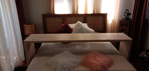 Mesa De Madera Con Rueda Para Camas
