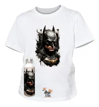 Comprar Polera De Niño + Botella, Batman, Dc Comics, Fans