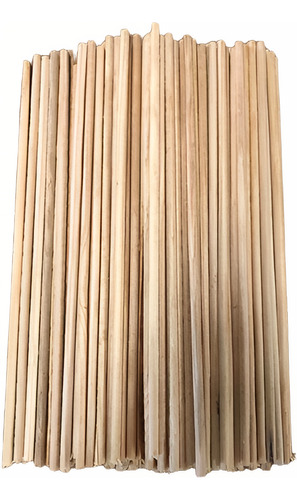 Palitos Redondos De Madera 6 Mm X 30 Cms 300 Pzas