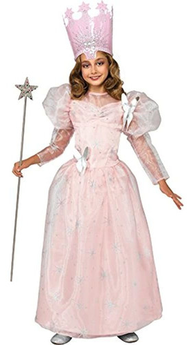 Wizard Of Oz Deluxe Glinda The Good Witch Costume, Pequeño 