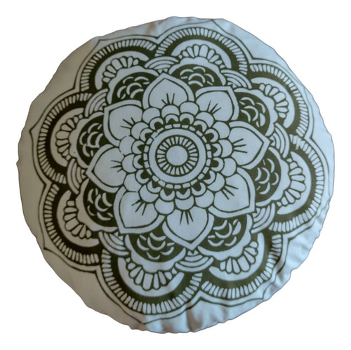 Zafu Mandala Relleno Con Cascara, Medium 15 X 45 Cm