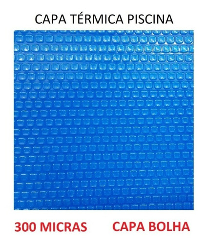 Lona Para Piscina 9 X 4,5 - 300 Micras 9x4,5 Térmica Bolha 