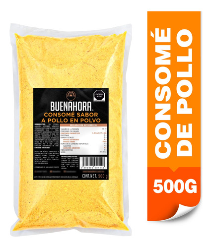 Consomé De Pollo En Polvo Excelente Calidad 500g