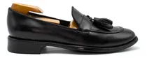 Comprar Mocasin Loafer Slipper Antifaz Piel Liso Negro Andre Bocassi