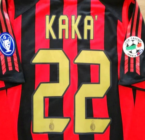 Numero + Nombre #22 Kaka  Milan 2007  Titular 