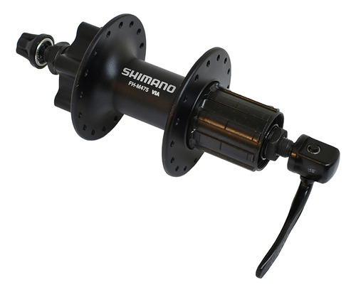 Maza Tras Shimano 475 32 Ag 8/9 P/disco C/torn Negra - Fh-m4