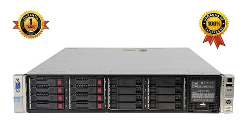 Servidor Hp Dl380p G8, Octacore, 16 Gb Ram, 2 Hds Sas 300gb