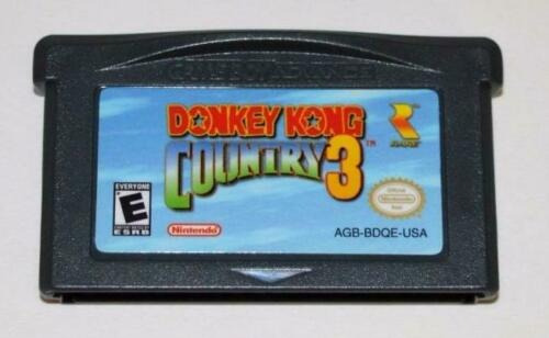 Juego Donkey Kong Country 3 Nintendo Game Boy Advance 