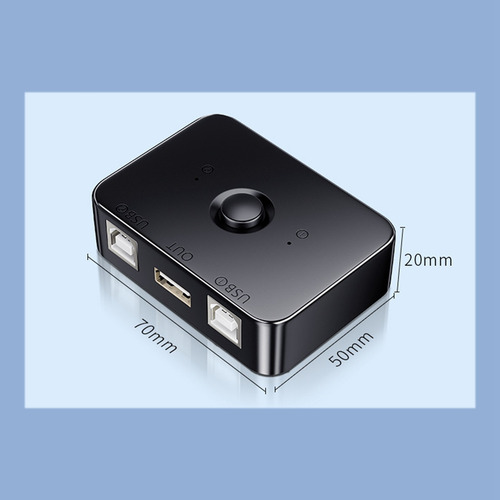 Dispositivo De Compartición De Impresoras Usb 2 Y Selector D