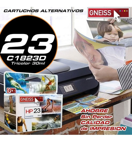 Combo Cartucho Alternativo C1823d Color Deskjet 700/800/900s