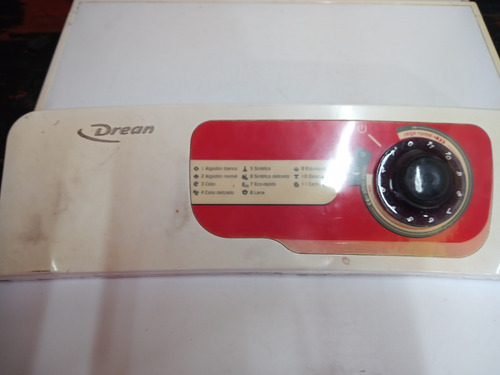 Plaqueta Lavarropa Drean Unicommand 116 + Frente Tablero (Usado)